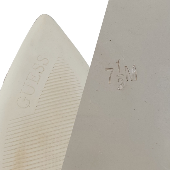 Guess Womens Norris Taupe Faux Suede Over The Knee Heel Boots Size 7.5 - Picture 9 of 9